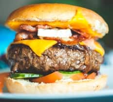 Hamburguesa de tocino 